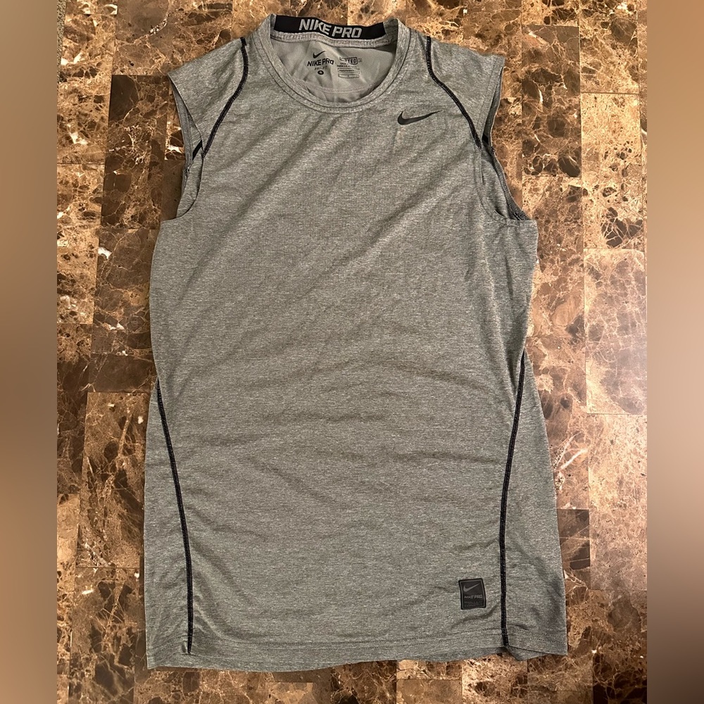 Mens Small Pro Dri-Fit Cutoff by Nike